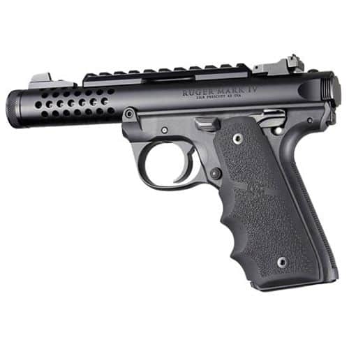 Hogue 79080 Rubber Grip with Finger Grooves
Ruger Mark IV 22/45 Black Hogue 79080 Rubber Grip with Finger Grooves
Ruger Mark IV 22/45 Black