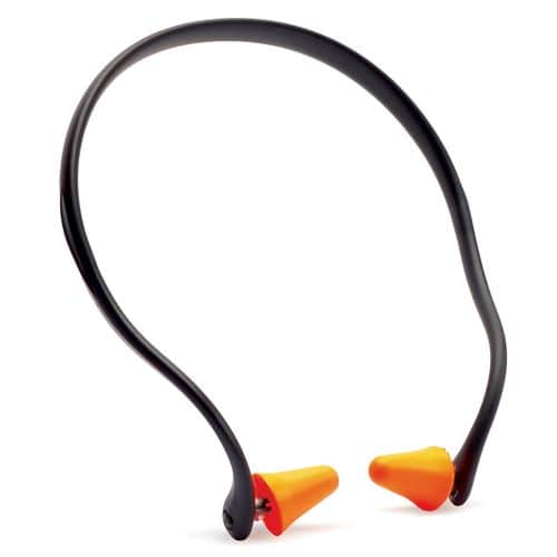 Walkers GWP-SF-PLGBND Pro-Tek Ear Plug Band 25 dB Black/Orange Walkers GWP-SF-PLGBND Pro-Tek Ear Plug Band 25 dB Black/Orange