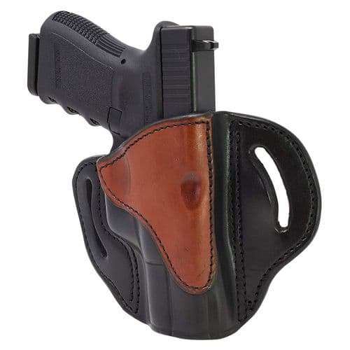 1791 Gunleather BH21BLBR BH2.1 OWB Size 2.1 Black/Brown Leather Belt Slide Compatible w/Glock 17/S&W M&P Shield/Springfield XD Right Hand 1791 Gunleather BH21BLBR BH2.1 OWB Size 2.1 Black/Brown Leather Belt Slide Compatible w/Glock 17/S&W M&P Shield/Springfield XD Right Hand