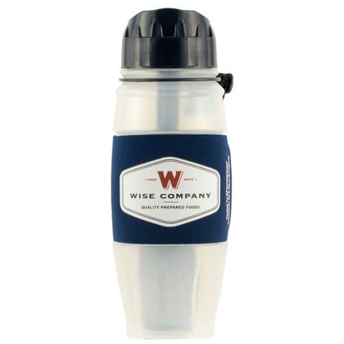Wise Foods 08006 Seychelle Water Filtration Bottle Bottle Gray/Black Wise Foods 08006 Seychelle Water Filtration Bottle Bottle Gray/Black