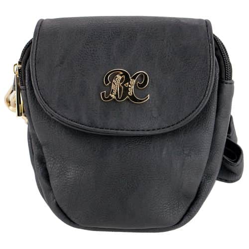 Bulldog BDP040 Trilogy Purse Shoulder Mini Semi-Auto Leather Black Bulldog BDP040 Trilogy Purse Shoulder Mini Semi-Auto Leather Black