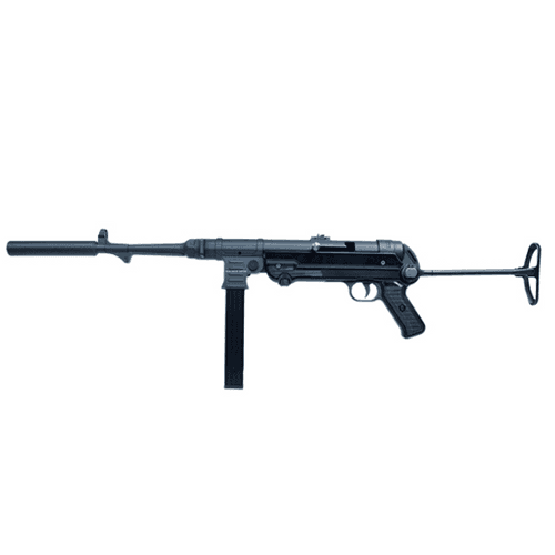 Blue Line Solutions Mauser MP-40 22LR Semi Auto Rimfire Rifle 16.3" Barrel 23 Rounds Folding Stock Blue Line Solutions Mauser MP-40 22LR Semi Auto Rimfire Rifle 16.3" Barrel 23 Rounds Folding Stock