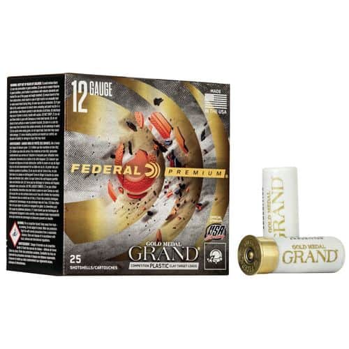Federal Premium Gold Medal Grand Shotgun Shells - 12 Ga - 2 3/4 - 1 1/8oz Federal Premium Gold Medal Grand Shotgun Shells - 12 Ga - 2 3/4 - 1 1/8oz