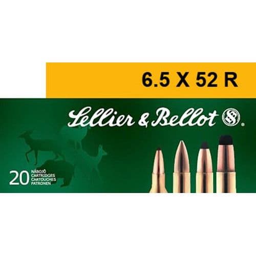 Sellier & Bellot 6.5x52 R - 117gr - SP - 20rds Rimmed Sellier & Bellot 6.5x52 R - 117gr - SP - 20rds Rimmed