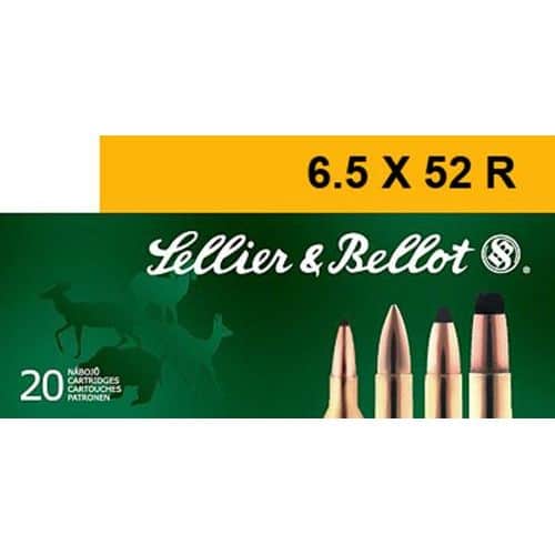 Sellier & Bellot 6.5x52 R - 117gr - SP - 20rds Rimmed Sellier & Bellot 6.5x52 R - 117gr - SP - 20rds Rimmed