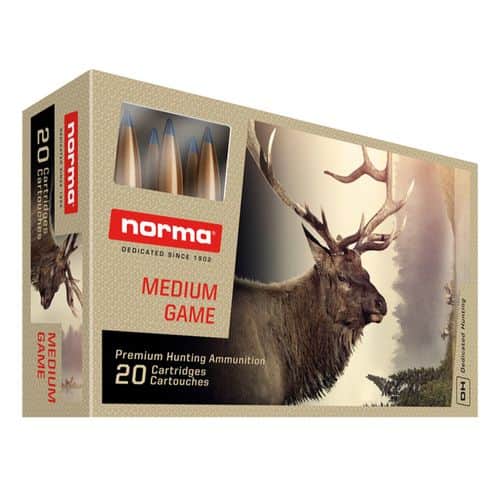 Norma TipStrike Ammunition 280 Remington 160 Grain Polymer Tip Flat Base Box of 20 Norma TipStrike Ammunition 280 Remington 160 Grain Polymer Tip Flat Base Box of 20