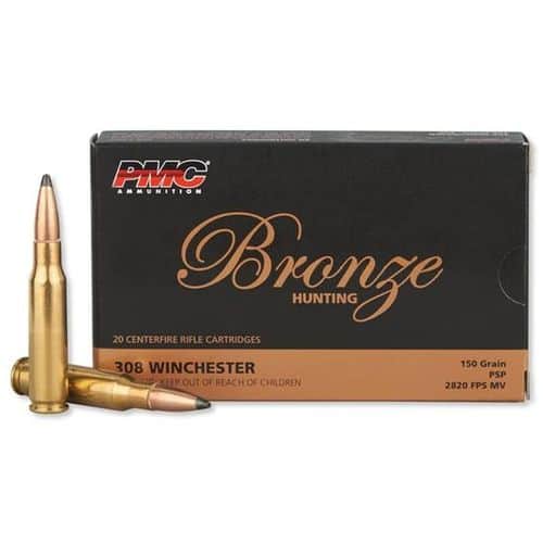 PMC Bronze .308 WIN 150 GR PSP 20 Rounds PMC Bronze .308 WIN 150 GR PSP 20 Rounds
