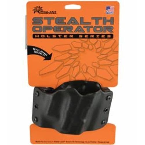 Phalanx Defense Systems Stealth Operator Compact OWB Belt Holster - Black Phalanx Defense Systems Stealth Operator Compact OWB Belt Holster - Black