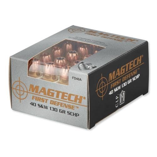 Magtech 40 S&W Defense - 130gr - SCHP Magtech 40 S&W Defense - 130gr - SCHP