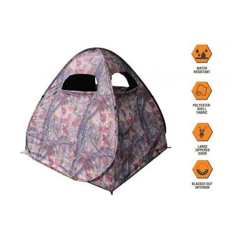 HME Steel Spring 50 1-Person Ground Blind HME Steel Spring 50 1-Person Ground Blind