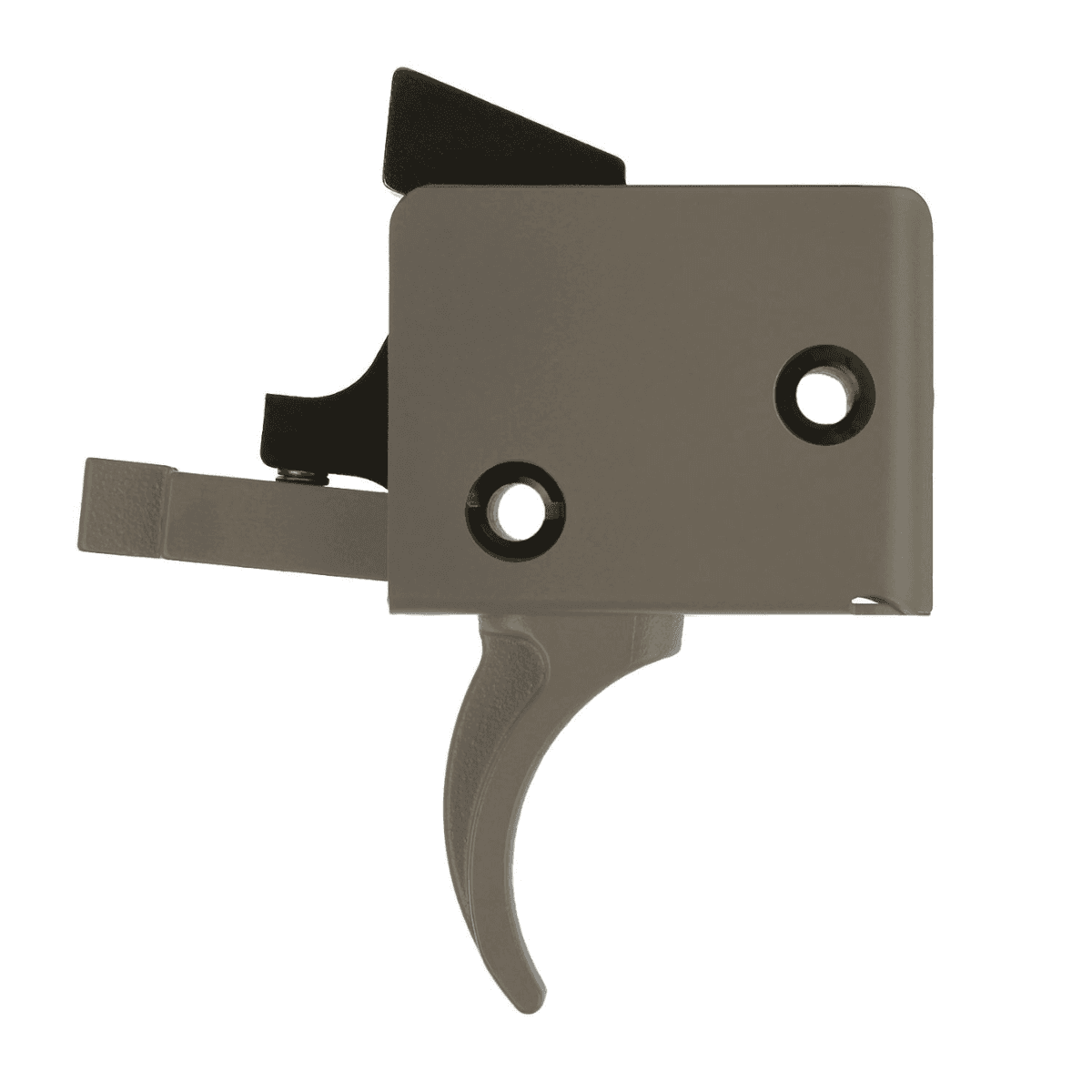CMC Triggers 91501 Drop-In Single-Stage Curved Trigger with 3-3.50 lbs Draw Weight & Black/Silver Finish for AR-15/AR-10 CMC Triggers 91501 Drop-In Single-Stage Curved Trigger with 3-3.50 lbs Draw Weight & Black/Silver Finish for AR-15/AR-10
