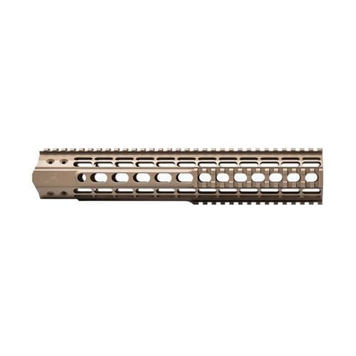 Aero Precision Enhanced Quad Rail 12" Handguard - Gen 2 - FDE Aero Precision Enhanced Quad Rail 12" Handguard - Gen 2 - FDE