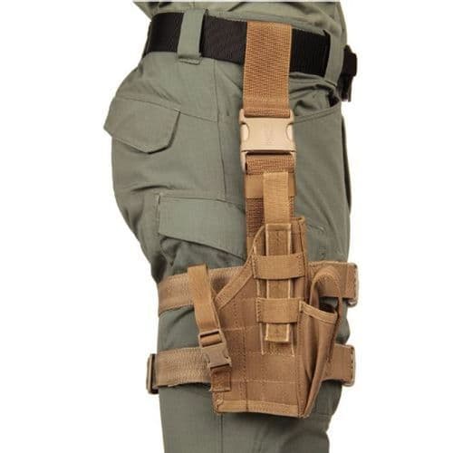 Blackhawk Omega VI Elite Airborne Holster Fits Sig 226/228 & Glock 17/19/22/23/27/31/32 Coyote Tan Blackhawk Omega VI Elite Airborne Holster Fits Sig 226/228 & Glock 17/19/22/23/27/31/32 Coyote Tan