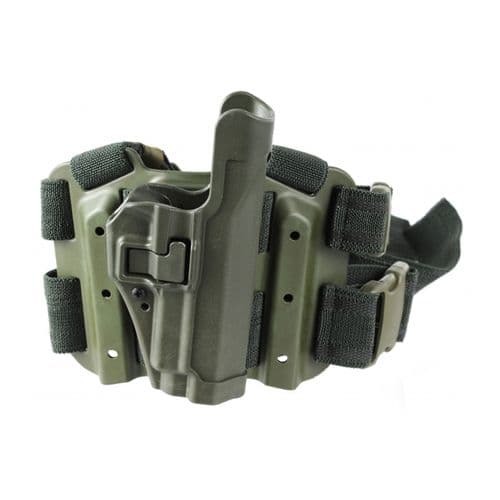 Blackhawk Tac Serpa L2 Holster Colt 1911 & Clones OD Green LH Blackhawk Tac Serpa L2 Holster Colt 1911 & Clones OD Green LH