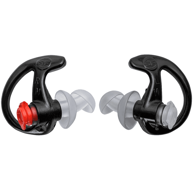 SureFire EP3BKMPR EP3 Sonic Defenders Polymer 24 dB Flanged Black Medium Adult 1 Pair SureFire EP3BKMPR EP3 Sonic Defenders Polymer 24 dB Flanged Black Medium Adult 1 Pair