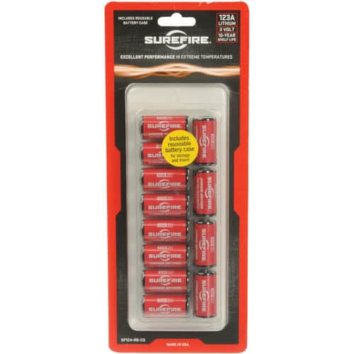 SureFire 123 A 3V Lithium Batteries 12 pack SureFire 123 A 3V Lithium Batteries 12 pack