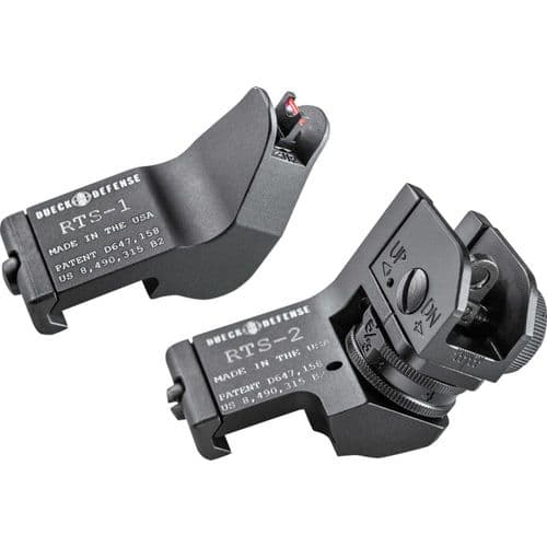 Surefire Dueck Defense Rapid Transition Sights Red/Green Fiber Optic Surefire Dueck Defense Rapid Transition Sights Red/Green Fiber Optic