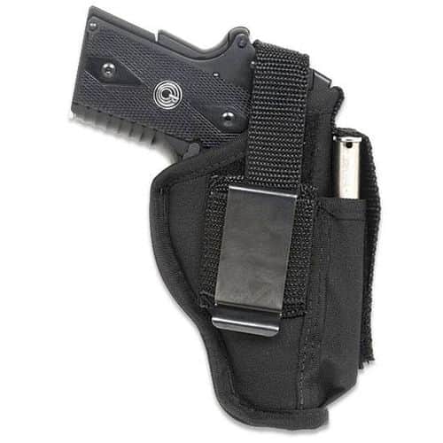 Uncle Mike's 21106 GunMate Hip Holster Size 06 Black Tri-Laminate Belt Clip/Belt Loop Fits Med Frame Pistol Fits 4" Barrel Belt 2" Wide Ambidextrous Uncle Mike's 21106 GunMate Hip Holster Size 06 Black Tri-Laminate Belt Clip/Belt Loop Fits Med Frame Pistol Fits 4" Barrel Belt 2" Wide Ambidextrous