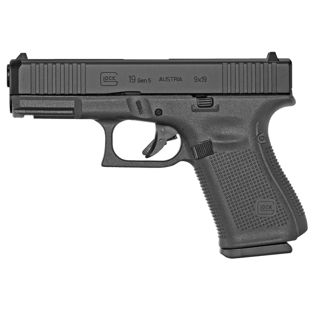Glock G19 Gen5 Compact 9mm Semi Automatic Handgun Glock G19 Gen5 Compact 9mm Semi Automatic Handgun