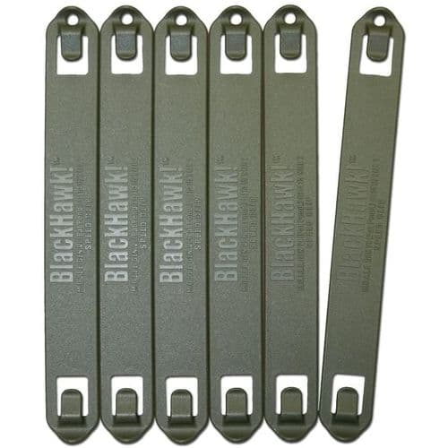 Blackhawk Speed Clips Six Pack, #7 Olive Blackhawk Speed Clips Six Pack, #7 Olive