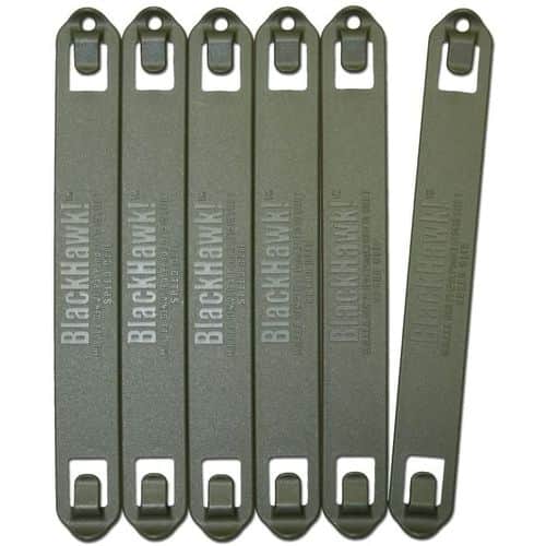 Blackhawk Speed Clips Six Pack, #7 Olive Blackhawk Speed Clips Six Pack, #7 Olive