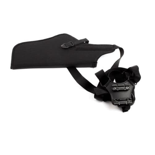 Blackhawk Vertical Shoulder Holster 5-6.5" Medium/Large Double-Action 4.625– 5.25" Single-Action Revolvers Left-Handed Blackhawk Vertical Shoulder Holster 5-6.5" Medium/Large Double-Action 4.625– 5.25" Single-Action Revolvers Left-Handed