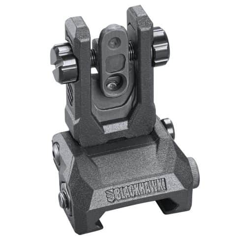 Blackhawk Hybrid Folding Rear Sight Black Blackhawk Hybrid Folding Rear Sight Black