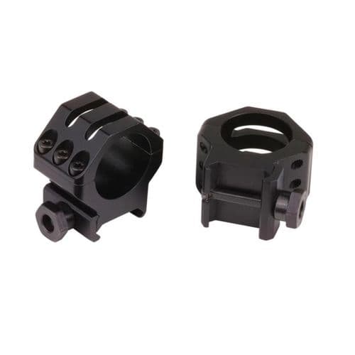 Blackhawk Six-Hole Tactical Rings with Picatinny Rail 30mm High Blackhawk Six-Hole Tactical Rings with Picatinny Rail 30mm High