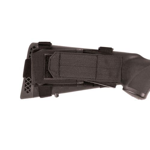 Blackhawk Buttstock Mag Pouch W/ Adjustable Lid Black Blackhawk Buttstock Mag Pouch W/ Adjustable Lid Black