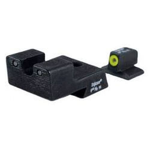 Trijicon HD Night Sight Set 1911 Novak Cut Three Dot Tritium Green With Yellow Front Dot Outline CA128Y Trijicon HD Night Sight Set 1911 Novak Cut Three Dot Tritium Green With Yellow Front Dot Outline CA128Y