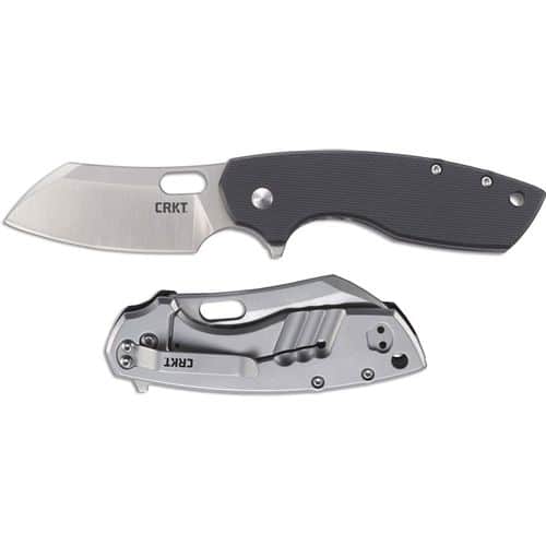 CRKT Pilar Large Folding Knife Satin G10 Handle Knife CRKT Pilar Large Folding Knife Satin G10 Handle Knife