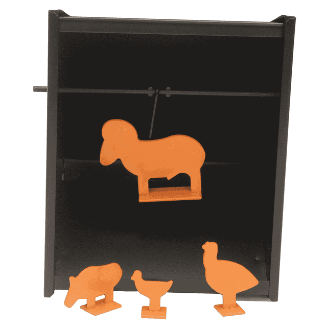 Beeman 2085 Pellet Trap Steel Orange Target Airgun Metal Silhouette/Paper Targets Beeman 2085 Pellet Trap Steel Orange Target Airgun Metal Silhouette/Paper Targets