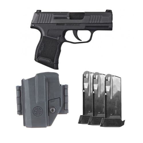SIG SAUER P365 NIGHT SIGHTS 3 MAGS SUBCOMPACT 9MM SIG SAUER P365 NIGHT SIGHTS 3 MAGS SUBCOMPACT 9MM