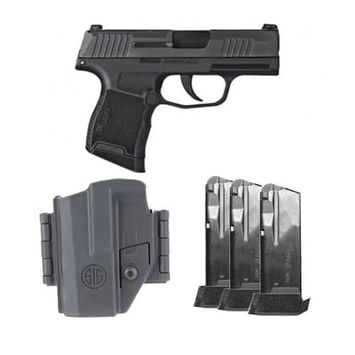 SIG SAUER P365 NIGHT SIGHTS 3 MAGS SUBCOMPACT 9MM SIG SAUER P365 NIGHT SIGHTS 3 MAGS SUBCOMPACT 9MM