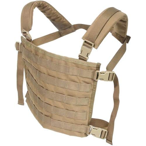 The Outdoor Connection Chest Rig W/ Molle Coyote Brown The Outdoor Connection Chest Rig W/ Molle Coyote Brown