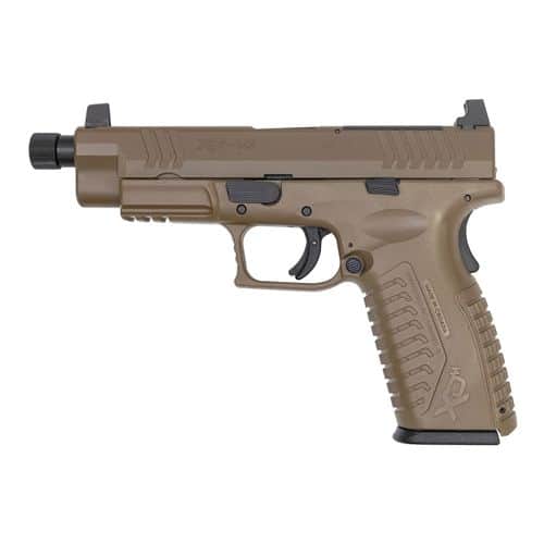 Springfield XDM 10mm OSP 4.5" Threaded Barrel FDE Springfield XDM 10mm OSP 4.5" Threaded Barrel FDE