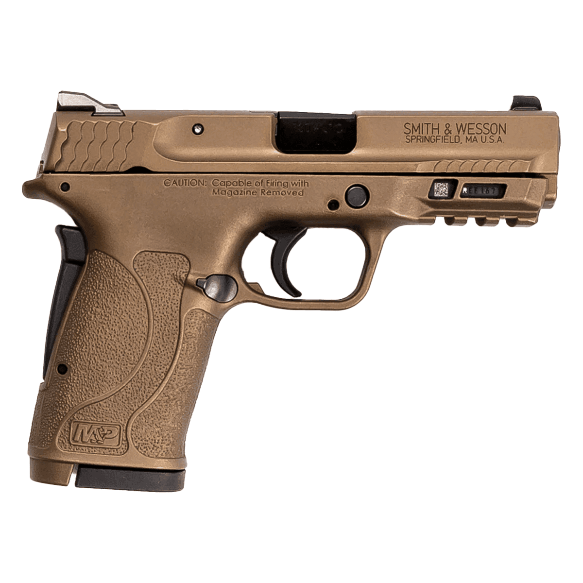 Smith & Wesson M&P 380 Shield EZ M2.0 Burnt Bronze Pistol Smith & Wesson M&P 380 Shield EZ M2.0 Burnt Bronze Pistol