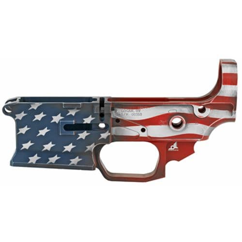 Sharps Bros Livewire Gen 2 AR15 Stripped Lower Receiver American Flag Cerakote Sharps Bros Livewire Gen 2 AR15 Stripped Lower Receiver American Flag Cerakote