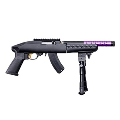 Ruger 22 Charger Takedown 22LR Purple/Gold w/ Bipod Ruger 22 Charger Takedown 22LR Purple/Gold w/ Bipod