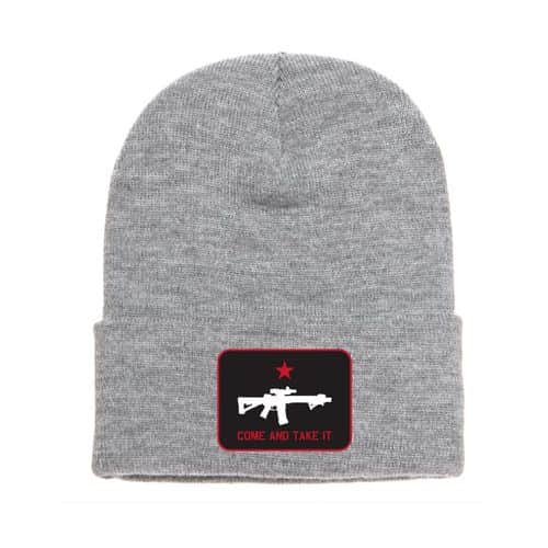 Howitzer Come And Take It Beanie Heather Grey Howitzer Come And Take It Beanie Heather Grey