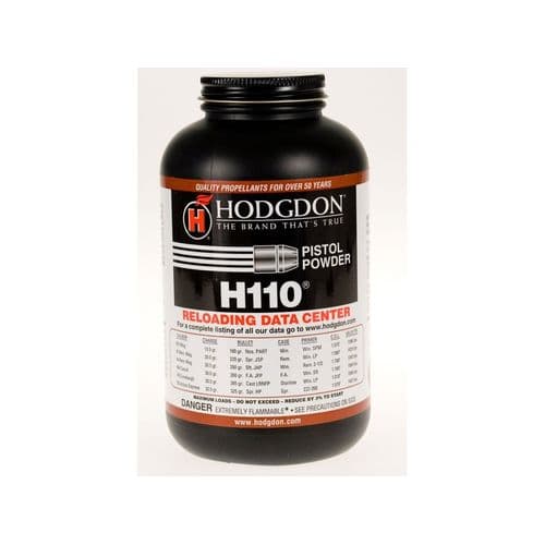 Hodgdon H110 Pistol Powder 1 Pound Hodgdon H110 Pistol Powder 1 Pound