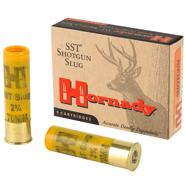 Hornady 86232 SST 20 Gauge 2.75" FTX Slug Shot 5 Per Box Hornady 86232 SST 20 Gauge 2.75" FTX Slug Shot 5 Per Box