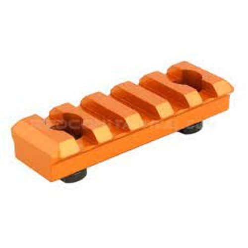 Timber Creek 3 Slot Picatinny Rail - Orange Timber Creek 3 Slot Picatinny Rail - Orange