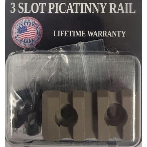 Timber Creek 3 Slot Picatinny Rail - FDE Timber Creek 3 Slot Picatinny Rail - FDE