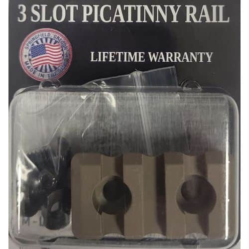 Timber Creek 3 Slot Picatinny Rail - FDE Timber Creek 3 Slot Picatinny Rail - FDE
