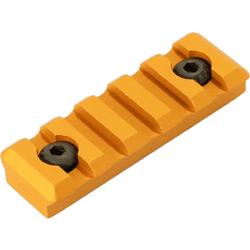 Timber Creek 5 Slot Picatinny Rail - Orange Timber Creek 5 Slot Picatinny Rail - Orange