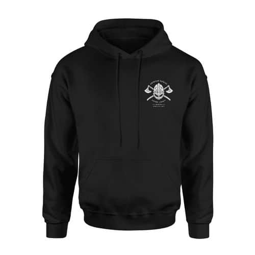 Howitzer Heart of A Warrior Hood Black Howitzer Heart of A Warrior Hood Black