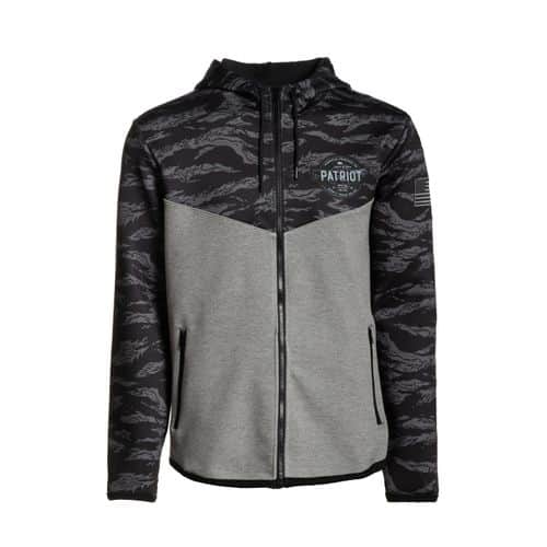Howitzer Bridgehead Zip Hood Grey Camo Howitzer Bridgehead Zip Hood Grey Camo