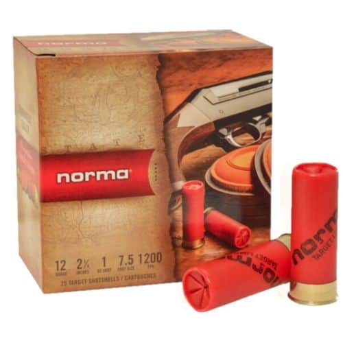 Norma 12ga Target Load 2 3/4" - 1oz - 7.5 shot Norma 12ga Target Load 2 3/4" - 1oz - 7.5 shot