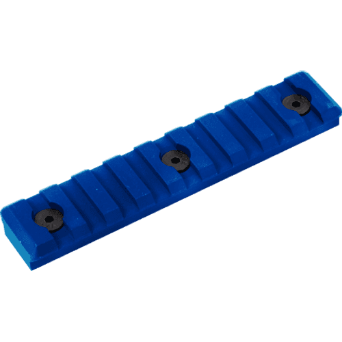 Timber Creek 9 Slot Picatinny Rail - Blue Timber Creek 9 Slot Picatinny Rail - Blue